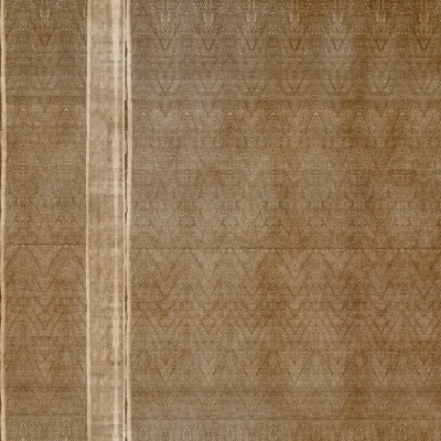 Rice Brown Geometric Line Wallpaper