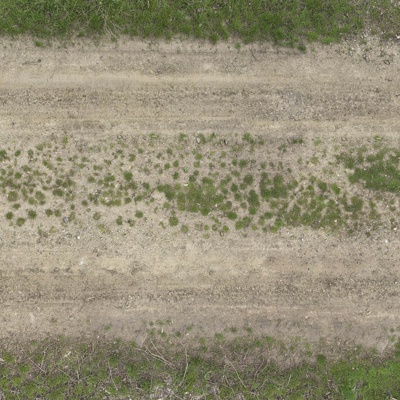 Muddy pavement