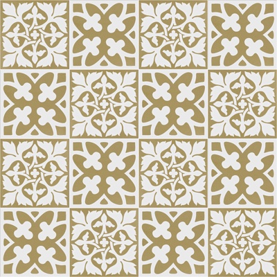 Seamless European style Victorian style retro cement concrete stone geometric mosaic pattern tile tile floor