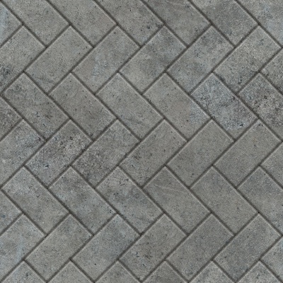 Seamless Herringbone Patchwork Floor Tile Sidewalk Road Ground Square Paving