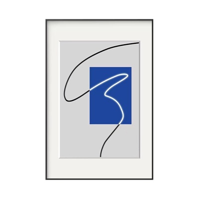 Modern Klein blue decorative painting