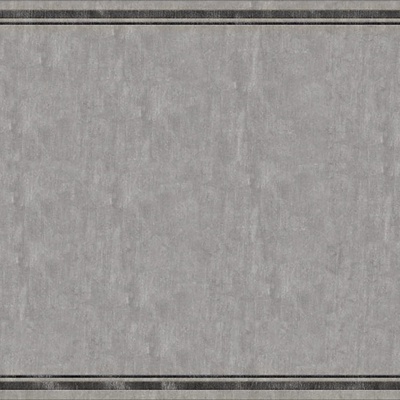 Grey New Chinese Plush Carpet