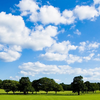 blue sky white clouds sky