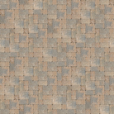 Seamless granite stone geometric parquet floor tile sidewalk road ground square paving