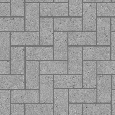 Seamless Herringbone Pattern Spliced Cement Floor Tile Sidewalk Road Ground Square Paving