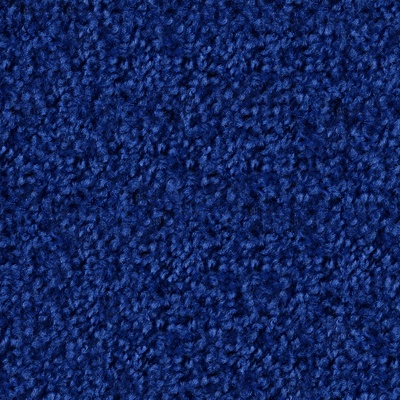 Seamless Modern Bedroom Blue Solid Color Wool Plush Carpet Floor Mat