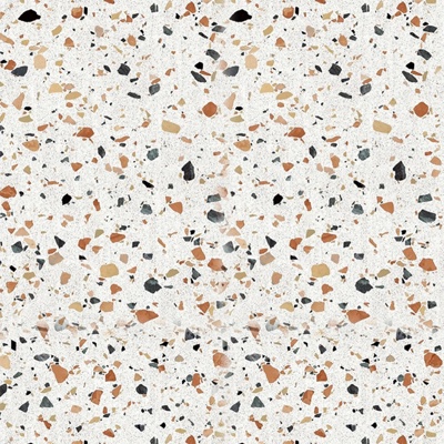 colored terrazzo