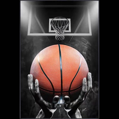 basketball decorative painting