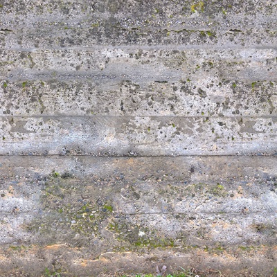 Seamless old concrete cement building exterior wall