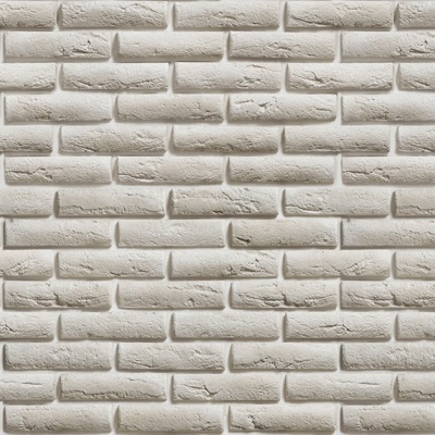 White brick wall