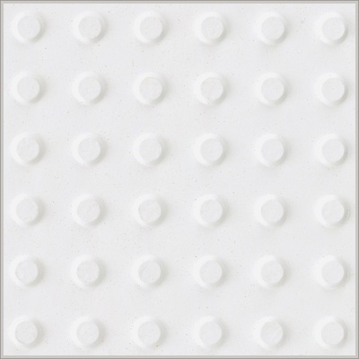 Seamless White Blind Floor Tile Sidewalk Road Ground Square Paving