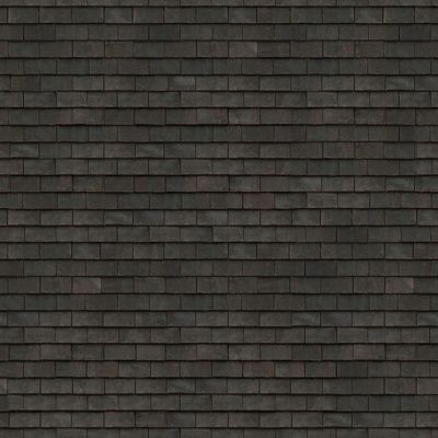 Seamless villa building flat roof tiles