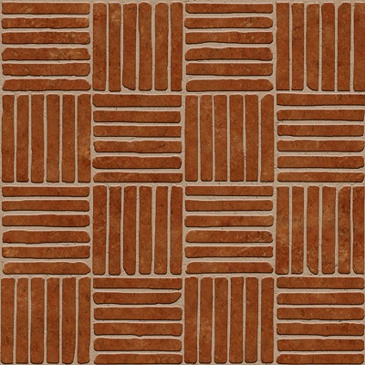 Seamless pottery tile parquet floor tile sidewalk road ground square paving