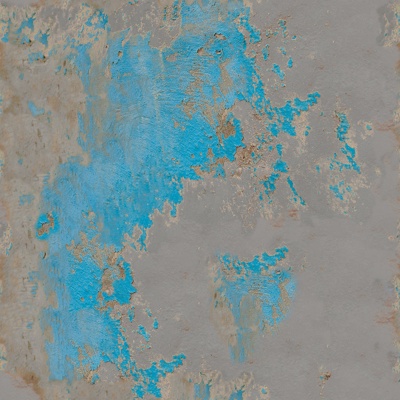 Seamless blue gray dirty old concrete cement wall