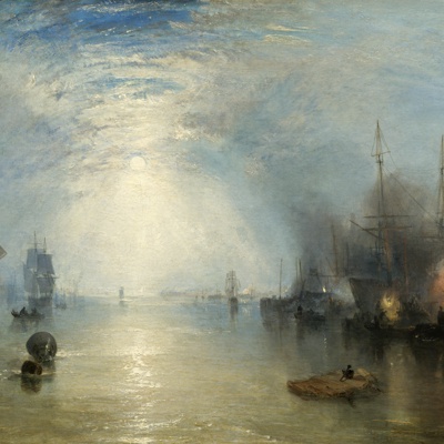 European Sea Oil Painting