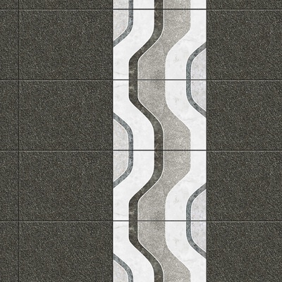 Seamless modern beige marble stone geometric stitching patchwork pattern ceramic tile floor tile wall tile