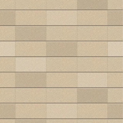 Beige brick wall exterior wall