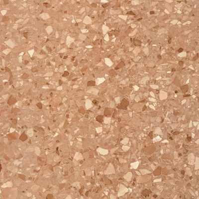 Red terrazzo