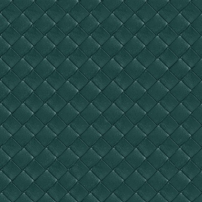 Seamless turquoise woven leather