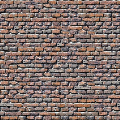 Seamless aging old red brick wall outdoor wall tiles