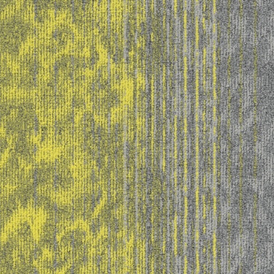 Yellow gradient carpet