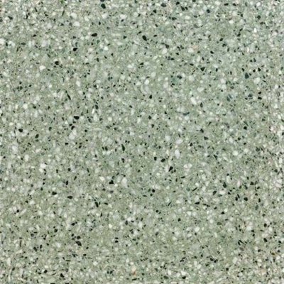 green terrazzo