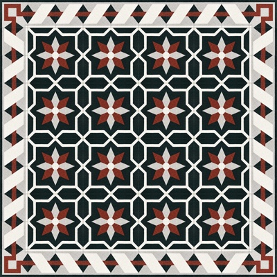 Seamless modern cement concrete marble stone geometric mosaic pattern ceramic tile tile floor tile wall tile