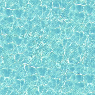 Seamless blue swimming pool water ripple surface pool texture