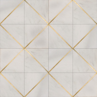 Seamless Modern Marble Stone Geometric Splicing Parquet Pattern Tile Floor Tile Wall Tile