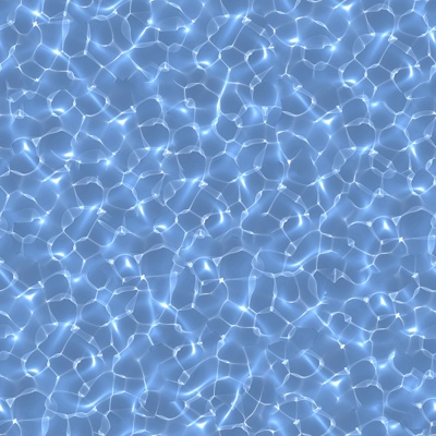 Seamless blue swimming pool water ripple surface pool texture