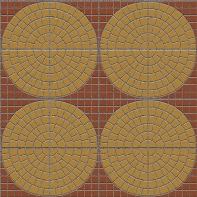 Seamless goose soft stone patchwork floor tile sidewalk road ground square paving