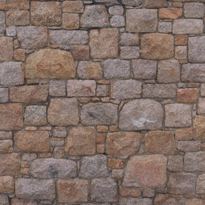 Cultural Wall Stone Collage