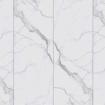 Jazz White Marble Parquet