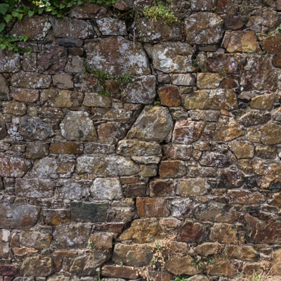 Stone Exterior Wall Collage