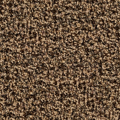 Seamless Modern Hotel Office Brown Plush Carpet Floor Mat