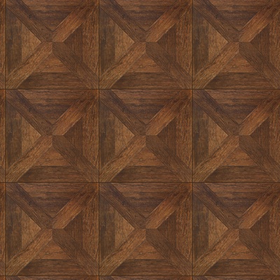 Seamless Geometric Parquet Textured Wood Floor