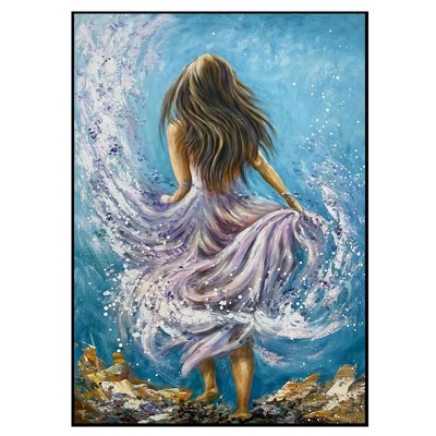 Modern figure art decorative painting