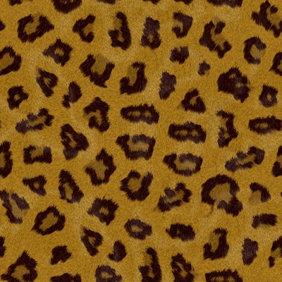 Seamless leopard animal fur fur leather textured faux fur