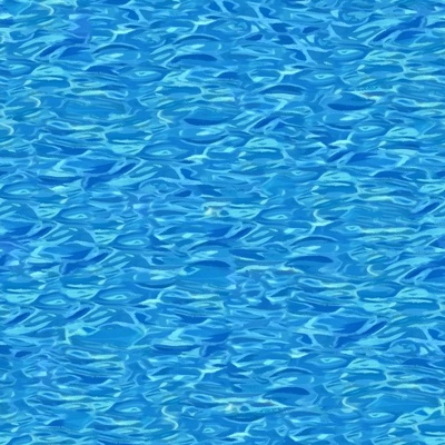 Seamless blue swimming pool water ripple surface pool texture