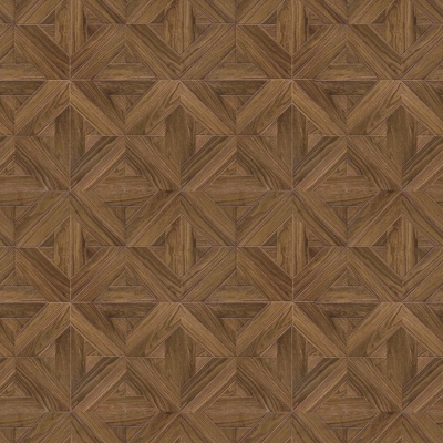 Seamless Geometric Parquet Textured Wood Floor