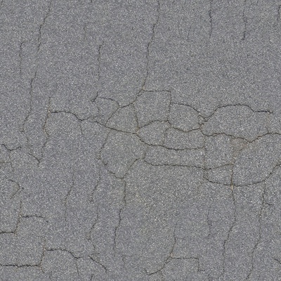 Seamless gray cracked cement asphalt asphalt road ground road road