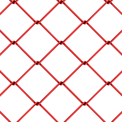 Seamless Buckle-free Red Hollow Metal Mesh Woven Mesh