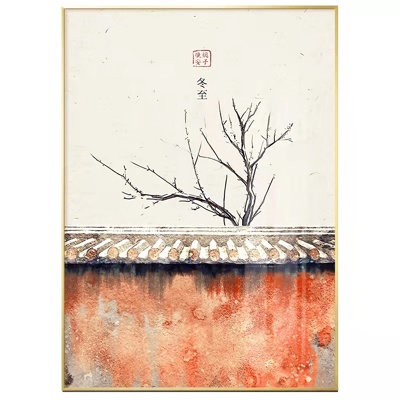 New Chinese Style Flower and Bird Decorative Painting