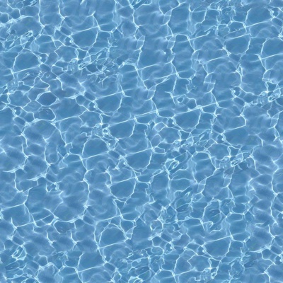 Seamless blue swimming pool water ripple surface pool texture