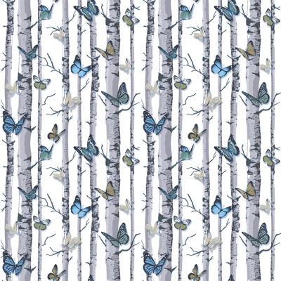 Seamless Modern Pattern Plant Tree Pattern Wallpaper Wallpaper Wall