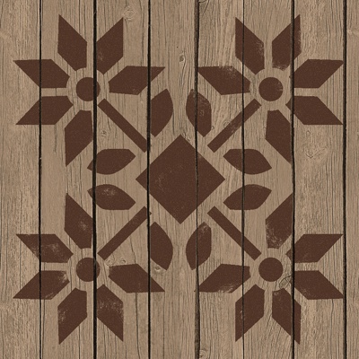 Seamless Geometric Decorative Parquet Textured Wood Floor