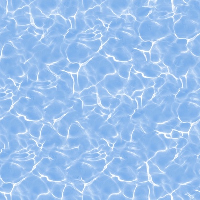 Seamless blue swimming pool water ripple surface pool texture