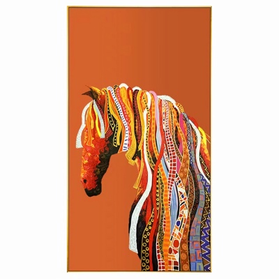 Modern animal abstract decorative painting