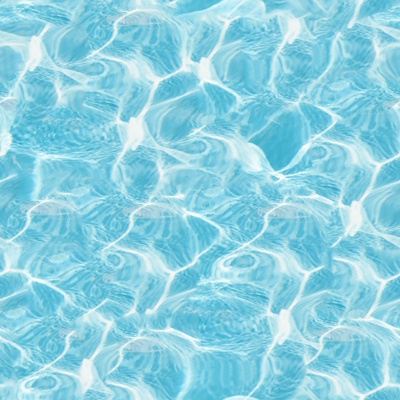 Seamless blue swimming pool water ripple surface pool texture