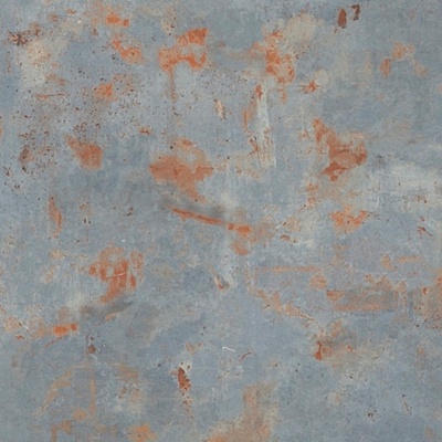 Rust metal plate